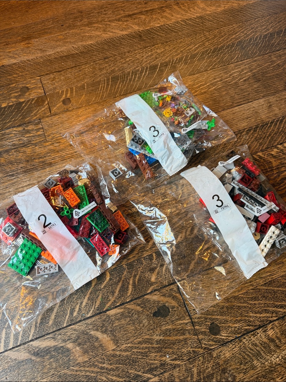 LEGO 3 bags of brand new unopened mixed Brick Lot